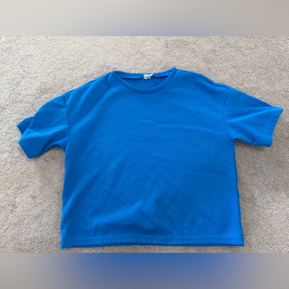 SHEIN Bright Blue Matching Set